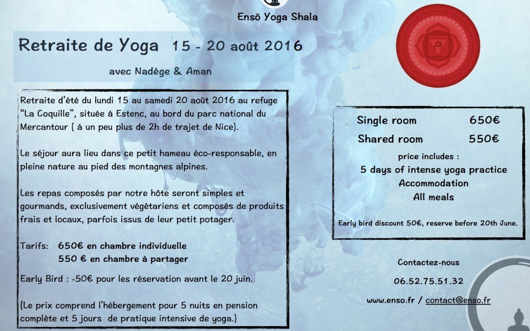 Cultiver vos intentions retraite yoga