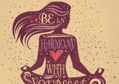 In harmony with yourself